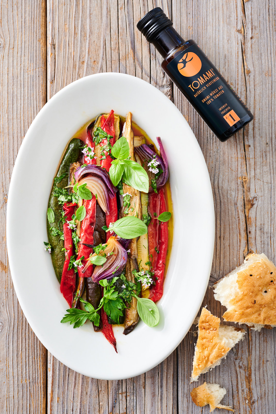 Mezze: Ofengemüse-Salat