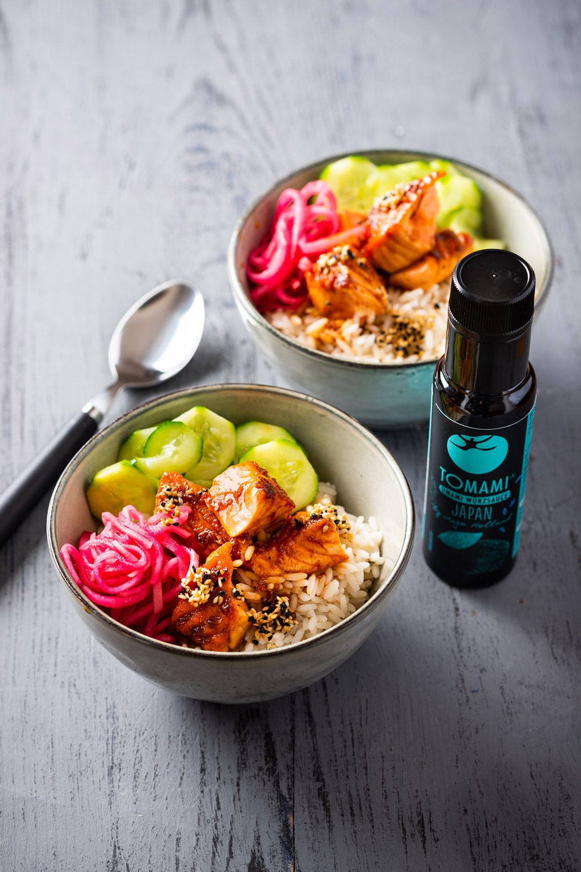 Teriyaki Sake Don – Lachs Bowl