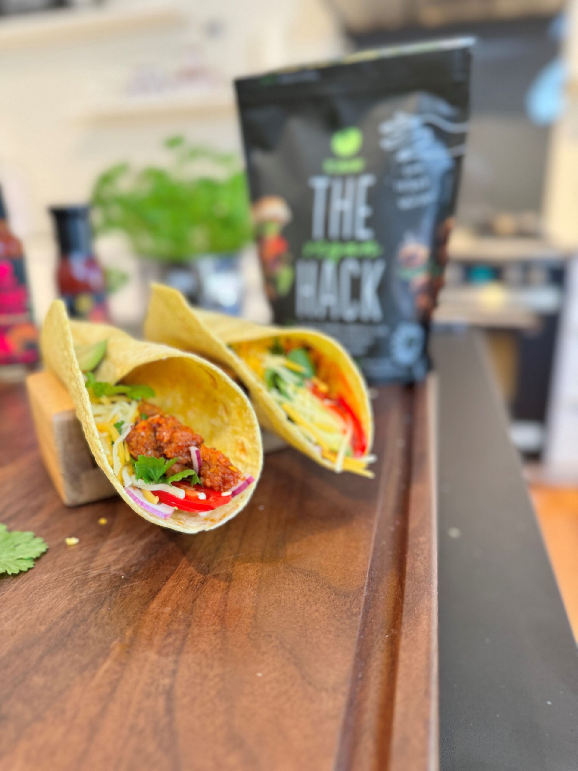TOMAMI Schnelle Nummer – Taco mit TOMAMI Vegan Hack