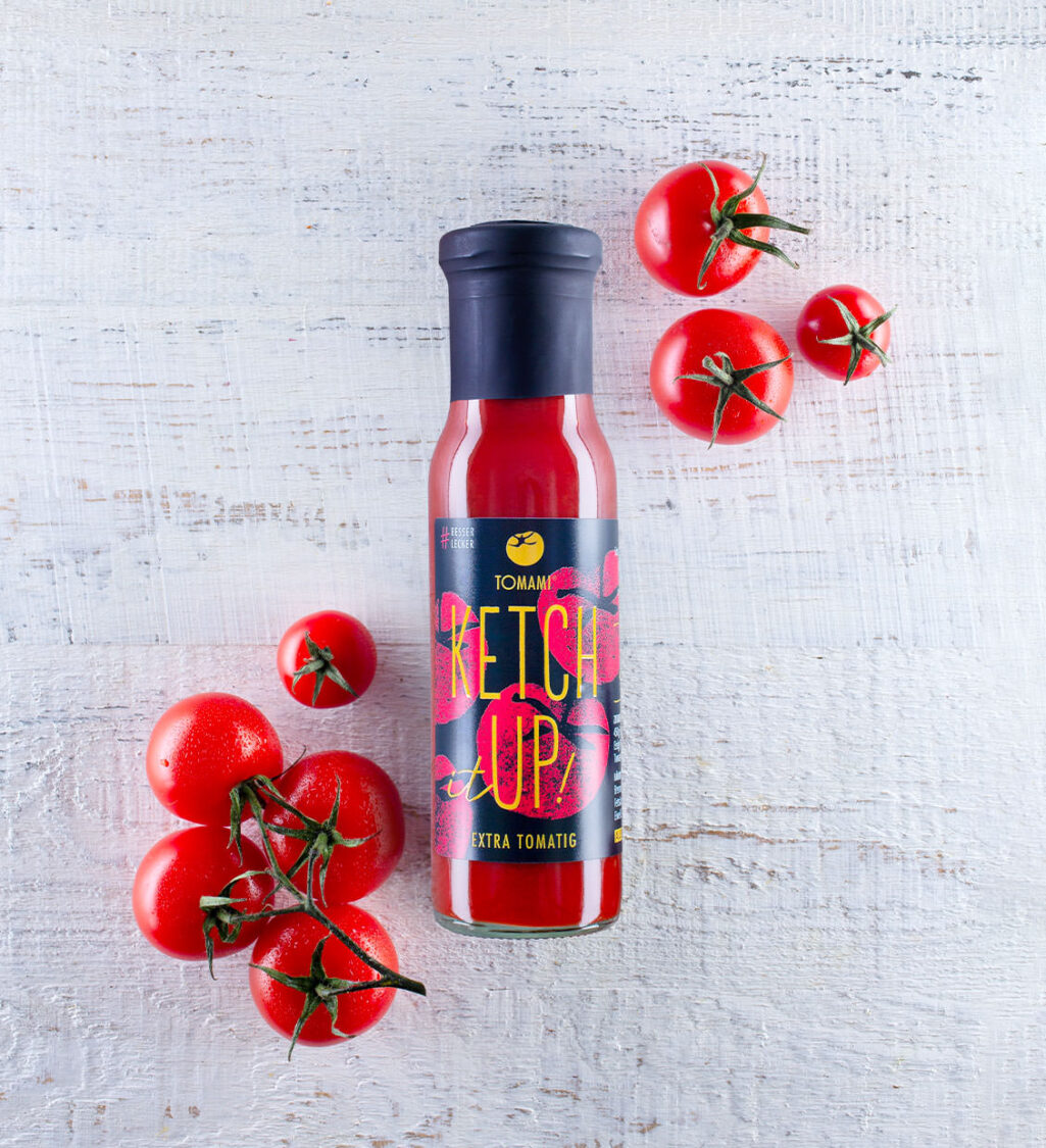 TOMAMI Ketchup • 240 ml • mit Tomaten