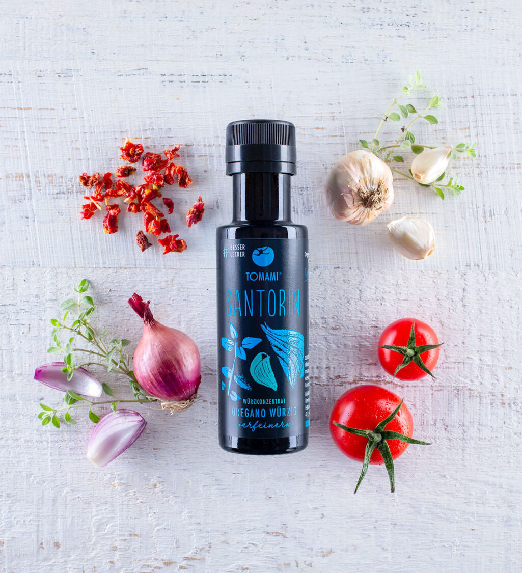 TOMAMI Santorin • 90 ml • mit Zutaten