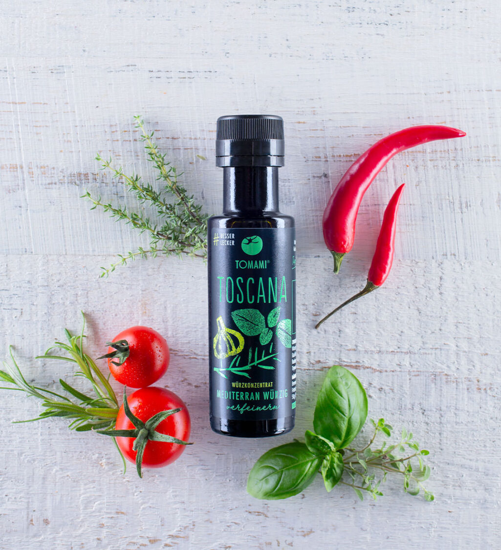 TOMAMI Toscana • 90 ml • mit Zutaten