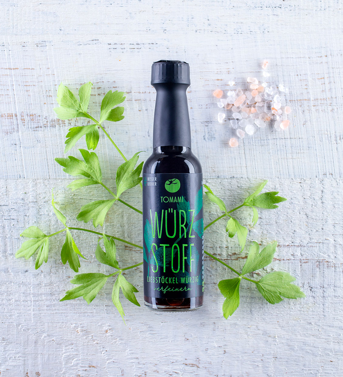 TOMAMI Würzstoff • 90 ml • mit Zutaten